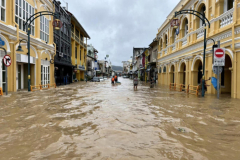 Old Phuket town amongst 49 websites at danger of flooding, landslips