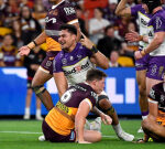 Melbourne Storm consign Broncos to worst ever ladder collapse