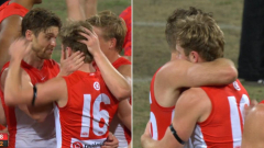 Braeden Campbell assists Sydney to AFL finals triumph 24 hours after grandpa’s death