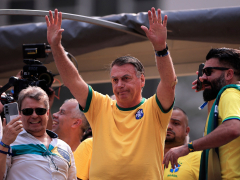 Previous Brazilian President Bolsonaro leads ‘free speech’ rally in Sao Paulo