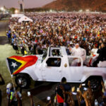 East Timor turns out in force for mass with Pope Francis