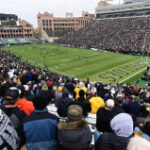 Guy drives pickup truck onto field at Colorado Buffaloes’ football arena