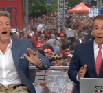 Nick Saban smiling and singing Wagon Wheel on College GameDay has fans in wonder