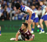 Manly beat Canterbury in thrilling NRL removal last after Matt Burton missesouton 2 field objective efforts