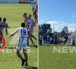 VAFA regional footy last called off after De La Salle gamer breaks leg in dreadful mishap