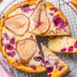 Raspberry & Pear Cake