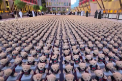 Thousands of teddy bears pay homage to kids eliminated in Gaza