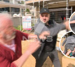 Nicheliving: 7NEWS pressreporter Geof Parry and cameraman clash with Nicheliving co-founder Ronnie Michel-Elhaj