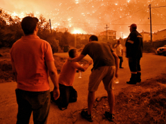 Raging wildfires in main Greece leave 2 individuals dead