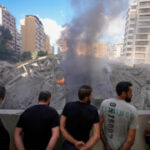 Beirut’s southern suburbanareas decreased to debris by Israeli strikes