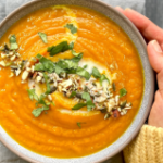 Roasted Pumpkin & Carrot Soup