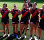 Essendon back in AFLW top 8 after 3rd triumph in 9 days