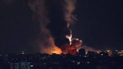 Rockets from Gaza hit southern Israel, Hezbollah declares drone strike on Haifa base ahead of Hamas attack anniversary