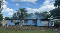 Florida Home That Is Still Smoldering Hits the Market for $260K as Hurricane Milton Batters the State