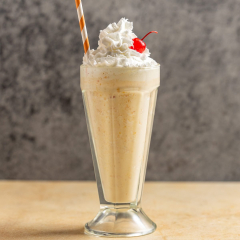 Copycat Chick-fil-A Peach Milkshake