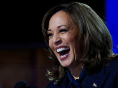 Kamala Harris releases medical report, illustration contrast with Donald Trump