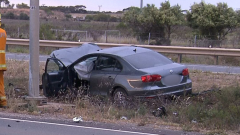 Male eliminated in crash on highway in Waterloo Corner, Adelaide