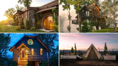 Fairytale Hideaway in Asheville Made Up of Hobbit Homes and Treehouses Lists for $20 Million—Before Vanishing From the Market