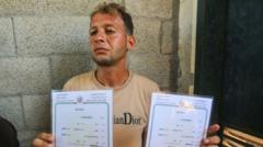 Child twins eliminated in Gaza as dad signedup births