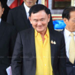 Thaksin reveals up silently at court