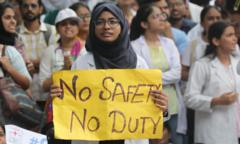 National strike held over India physician’s murder