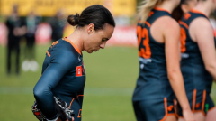 Giants AFLW coach Cam Bernasconi lays bare ‘emotional toll’ of celebration scandal