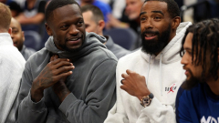 6 superstars at WNBA Finals Game 4, consistingof Julius Randle and Mike Conley