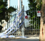 Chauffeur launched after carsandtruck crash through school fence in Hawthorn East eliminates one kid and hurts 4