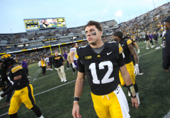 Iowa information timing of Cade McNamara concussion medicaldiagnosis