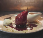 MKR dish episode 10: Drunken Pear with Vanilla Ice Cream