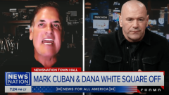 Video: Mark Cuban, Dana White verbally spar over Kamala Harris vs. Donald Trump ahead of election