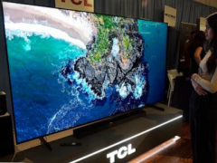 A TV as huge as a bed? With the vacations approaching, shops stock more supersize sets