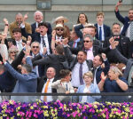 Fans go wild after popular superstar Mr Brightside takes out $3m Champions Mile at Flemington