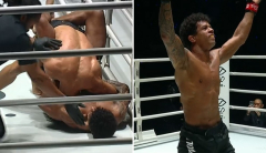 ONE 169 video: Former champ Adriano Moraes covers up Danny Kingad for submission surface