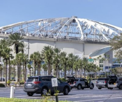 Repairwork to Tampa Bay Rays’ Tropicana Field from Hurricane Milton put at $55.7 million