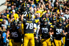 Iowa football offensive line called a Joe Moore Award Semifinalist