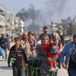 Rights group states Gaza required displacement is war criminaloffense