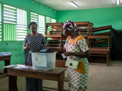 Gabon votes in referendum on brand-new constitution after military coup last year