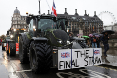 British farmers rally versus inheritance tax