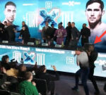 Video: Chaos emerges as Darren Till, Tommy Fury get into press conference skirmish