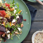 Roast Beet, Quinoa & Lentil Salad