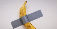 Art world shrugs at $6 million banana purchase