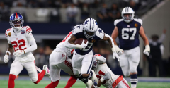 Cowboys trip Rico Dowdle to 27-20 win over Giants on Thanksgiving