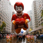 Rain and demonstration moisten Macy’s yearly Thanksgiving Day parade in New York