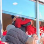 Taylor Swift shares group hug with mom Andrea and Donna Kelce after Chiefs’ big win against Texans