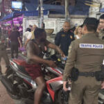 Pattaya visitor swallowed traffic ticket