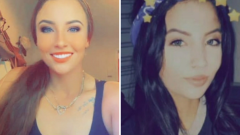 Tributes pour in for 23-year-old woman chased and shot by two men on Queensland street as manhunt underway