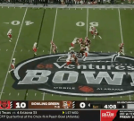 Bowling Green’s punter threw a dart on a fake punt for a 68 Ventures Bowl TD