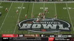 Bowling Green’s punter threw a dart on a fake punt for a 68 Ventures Bowl TD