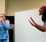 A’ja Wilson surprised UNC basketball players, who completely lost it when they saw her